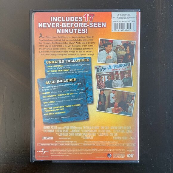 The 40-Year-Old-Virgin DVD Widescreen (2005) - Picture 2 of 6